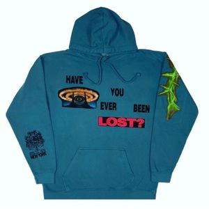TRAVIS SCOTT ROLLING LOUD NYC HOODIE 2021 HOODIE BLUE